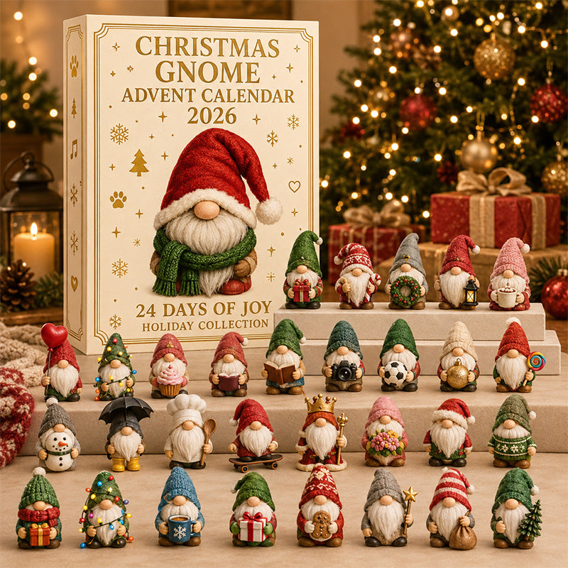 🎄🧙 Christmas Gnome Advent Calendar 2026 – 24 Days of Whimsical Holiday Joy 🎁✨