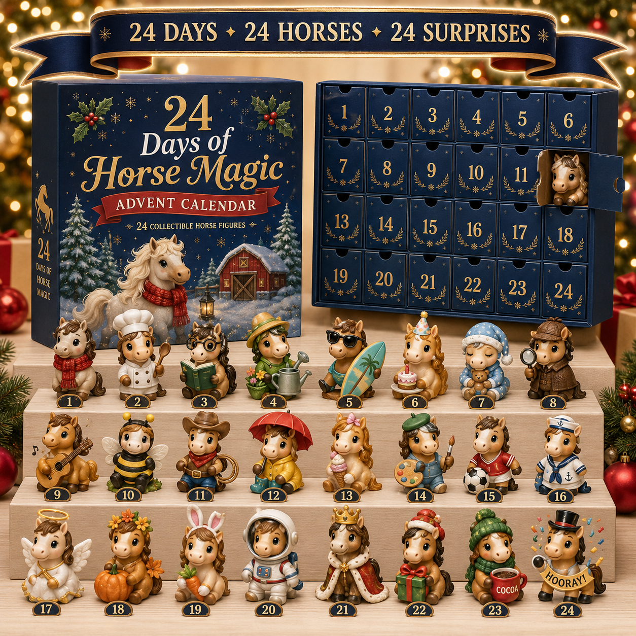 🎄 🐴2026 Horse Advent Calendar – 24 Days of Horse Magic