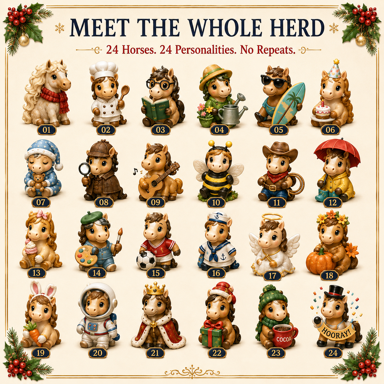 🎄 🐴2026 Horse Advent Calendar – 24 Days of Horse Magic