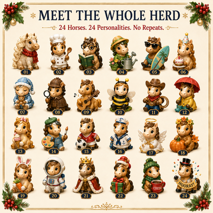 🎄 🐴2026 Horse Advent Calendar – 24 Days of Horse Magic