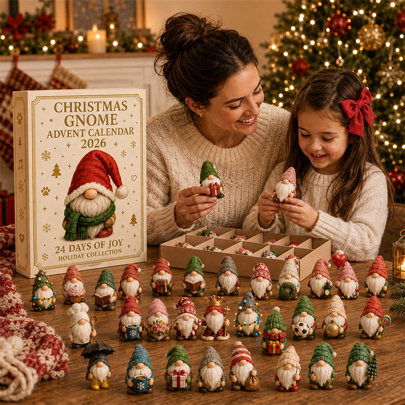 🎄🧙 Christmas Gnome Advent Calendar 2026 – 24 Days of Whimsical Holiday Joy 🎁✨