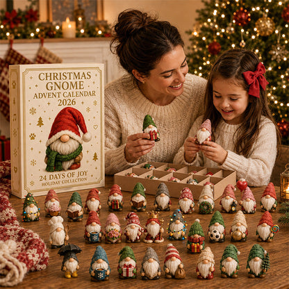 🎄🧙 Christmas Gnome Advent Calendar 2026 – 24 Days of Whimsical Holiday Joy 🎁✨