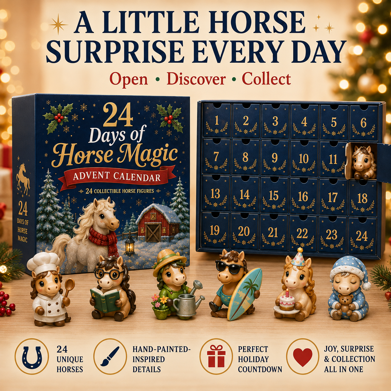 🎄 🐴2026 Horse Advent Calendar – 24 Days of Horse Magic