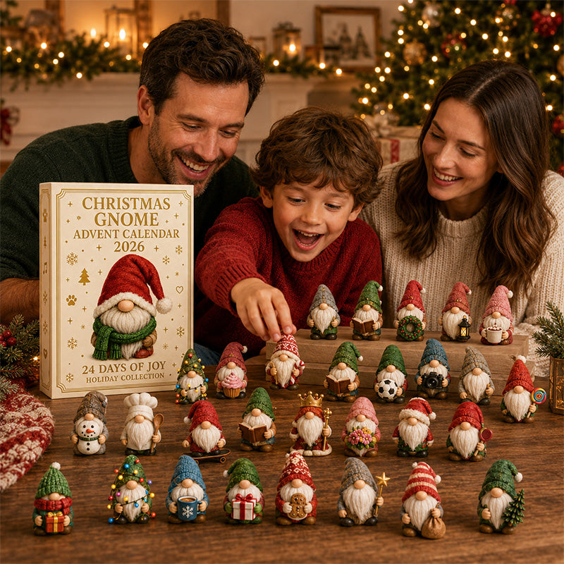 🎄🧙 Christmas Gnome Advent Calendar 2026 – 24 Days of Whimsical Holiday Joy 🎁✨